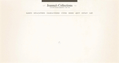 Desktop Screenshot of joannascollections.com